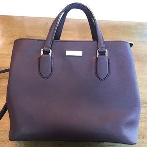 Purple Kate Spade handbag